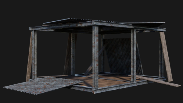 Medieval Houses Pack 56-57-58-59-60 - 4K Textures Game Ready