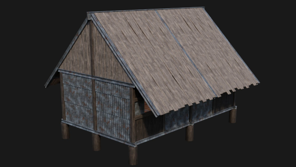 Medieval Houses Pack 56-57-58-59-60 - 4K Textures Game Ready