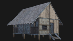 Medieval Houses Pack 56-57-58-59-60 - 4K Textures Game Ready