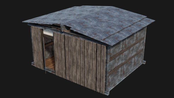 Medieval Houses Pack 56-57-58-59-60 - 4K Textures Game Ready