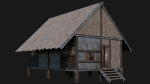 Medieval Houses Pack 56-57-58-59-60 - 4K Textures Game Ready