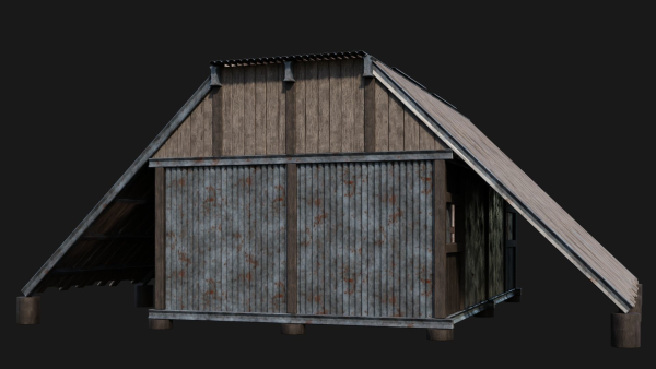 Medieval Houses Pack 56-57-58-59-60 - 4K Textures Game Ready