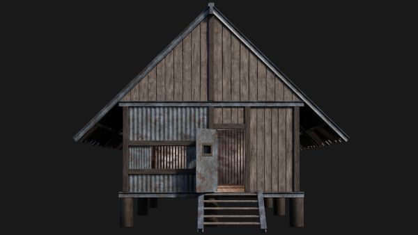 Medieval Houses Pack 56-57-58-59-60 - 4K Textures Game Ready