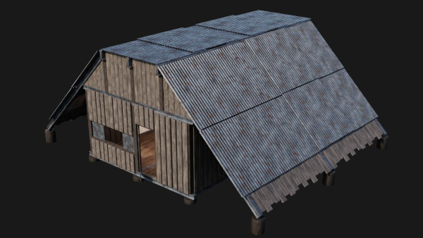 Medieval Houses Pack 56-57-58-59-60 - 4K Textures Game Ready