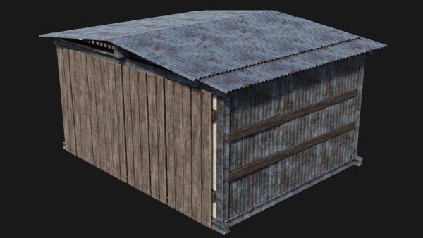 Medieval Houses Pack 56-57-58-59-60 - 4K Textures Game Ready