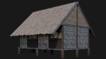 Medieval Houses Pack 56-57-58-59-60 - 4K Textures Game Ready