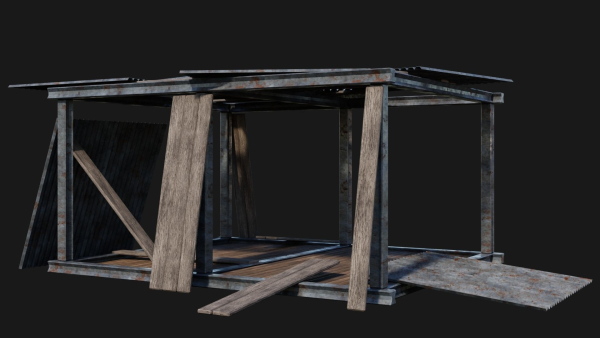 Medieval Houses Pack 56-57-58-59-60 - 4K Textures Game Ready
