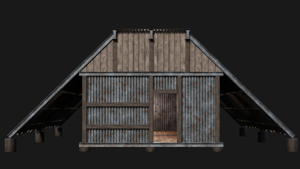 Medieval Houses Pack 56-57-58-59-60 - 4K Textures Game Ready