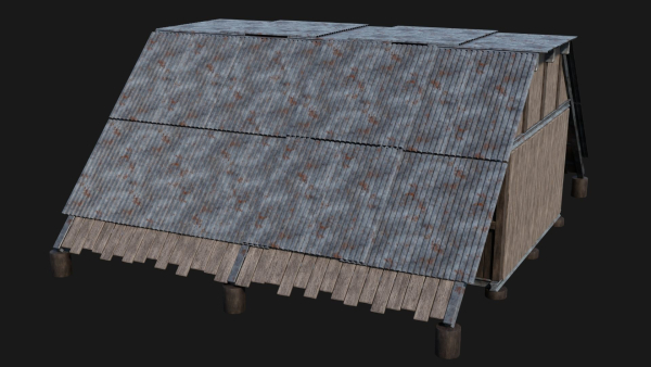 Medieval Houses Pack 56-57-58-59-60 - 4K Textures Game Ready