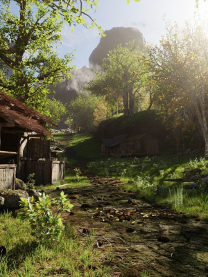 medieval-pathway-scene-3d-model-blend