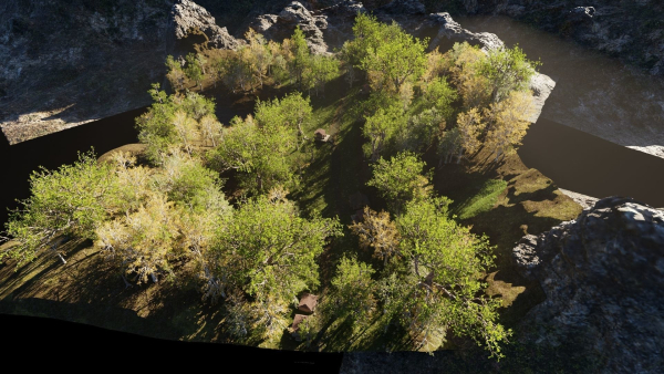 Medieval Pathway Scene