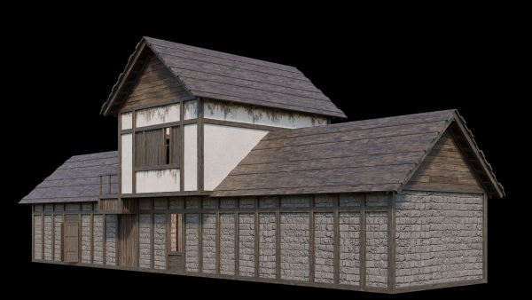 Medieval Village Collection 04 - 4K Textures Game Ready