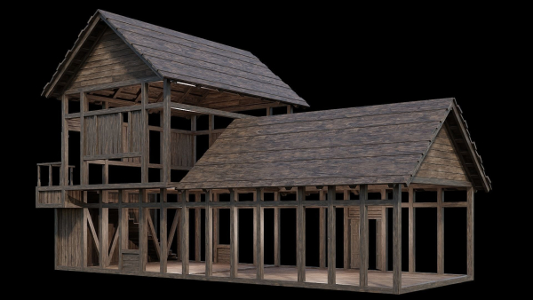 Medieval Village Collection 04 - 4K Textures Game Ready