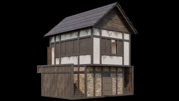 Medieval Village Collection 04 - 4K Textures Game Ready