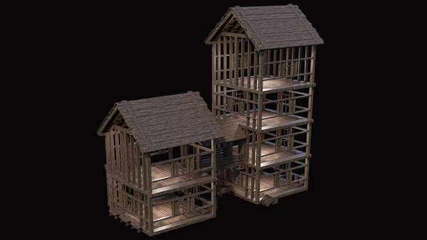 Medieval Village Pack 3 - 4 Assets - 4K Textures Game Ready
