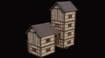 Medieval Village Pack 3 - 4 Assets - 4K Textures Game Ready