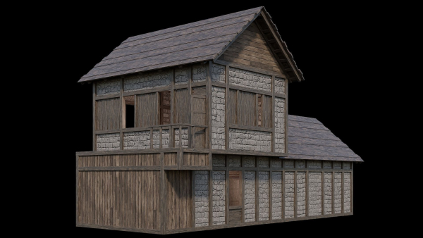 Medieval Village Pack  - 5 Assets - 4K Textures Game Ready