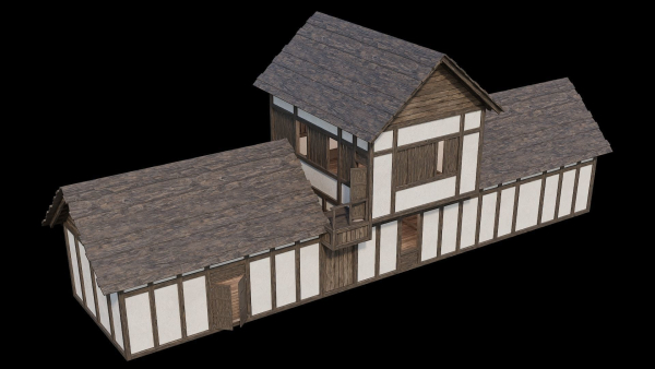 Medieval Village Pack  - 5 Assets - 4K Textures Game Ready