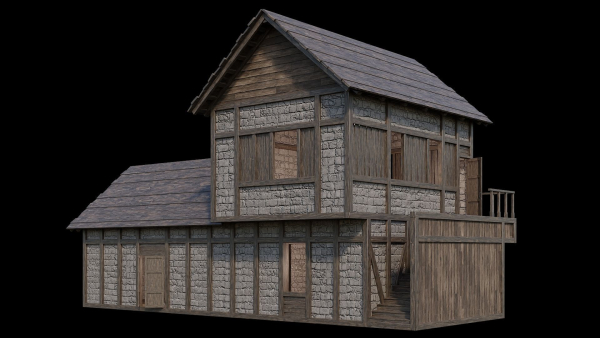 Medieval Village Pack  - 5 Assets - 4K Textures Game Ready