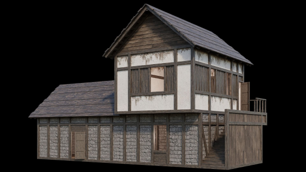 Medieval Village Pack  - 5 Assets - 4K Textures Game Ready