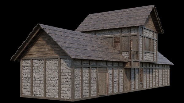 Medieval Village Pack  - 5 Assets - 4K Textures Game Ready