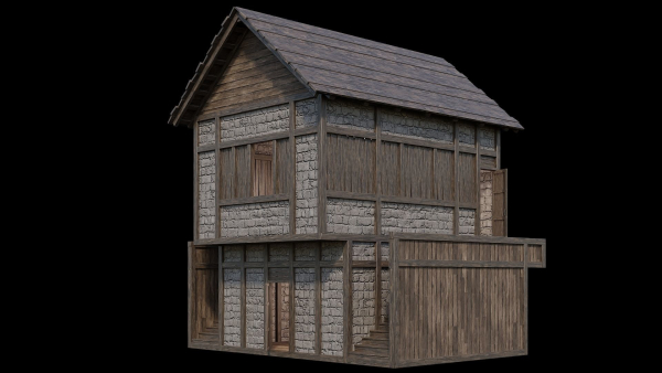 Medieval Village Pack  - 5 Assets - 4K Textures Game Ready