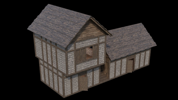 Medieval Village Pack  - 5 Assets - 4K Textures Game Ready