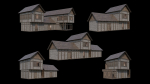 Medieval Village Pack  - 5 Assets - 4K Textures Game Ready