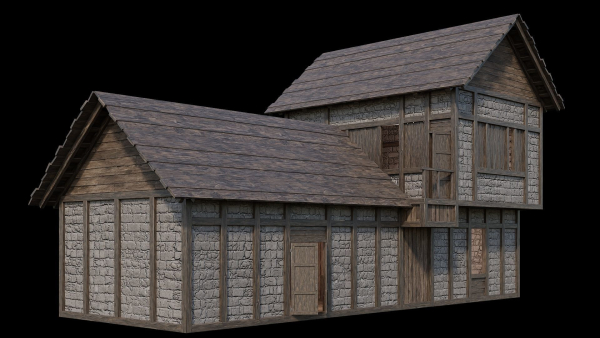Medieval Village Pack  - 5 Assets - 4K Textures Game Ready