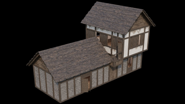 Medieval Village Pack  - 5 Assets - 4K Textures Game Ready