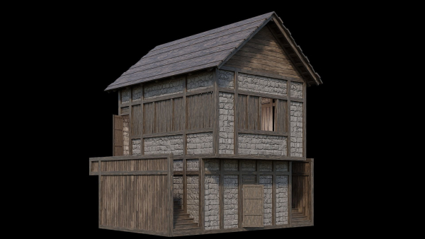 Medieval Village Pack  - 5 Assets - 4K Textures Game Ready