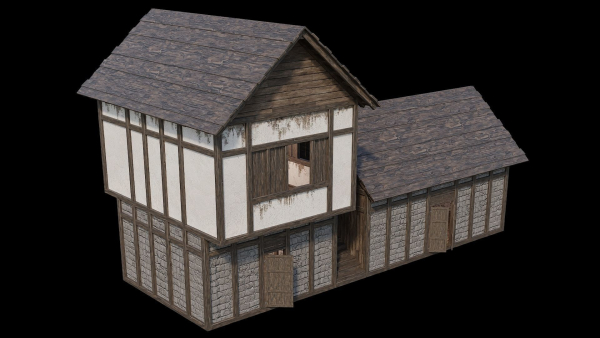 Medieval Village Pack  - 5 Assets - 4K Textures Game Ready