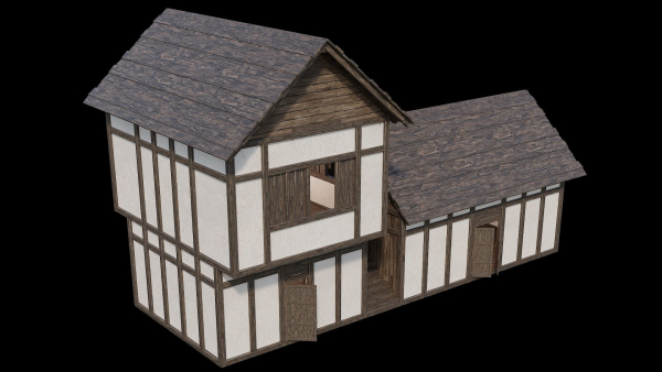Medieval Village Pack  - 5 Assets - 4K Textures Game Ready