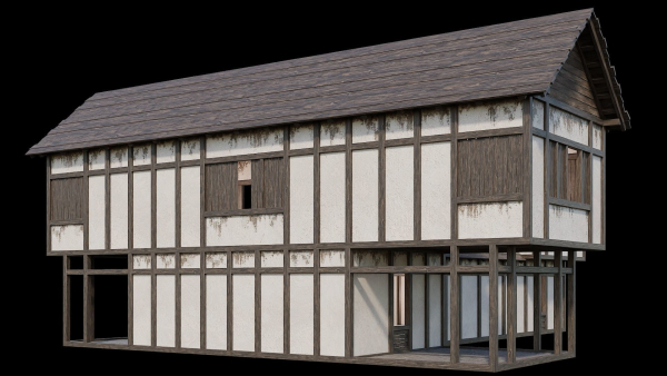 Medieval Village Pack  - 5 Assets - 4K Textures Game Ready