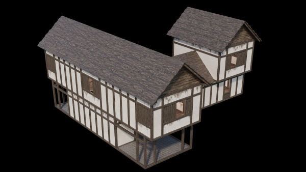 Medieval Village Pack  - 5 Assets - 4K Textures Game Ready