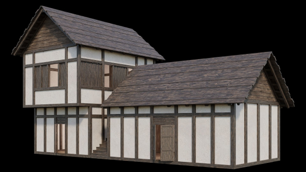 Medieval Village Pack  - 5 Assets - 4K Textures Game Ready
