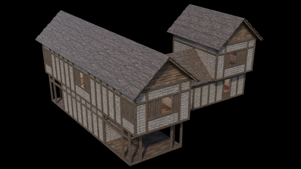 Medieval Village Pack  - 6 Assets - 4K Textures Game Ready