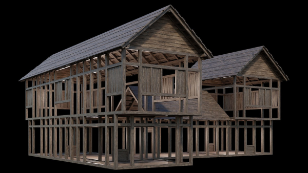 Medieval Village Pack  - 6 Assets - 4K Textures Game Ready