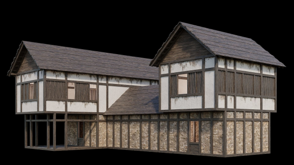Medieval Village Pack  - 6 Assets - 4K Textures Game Ready