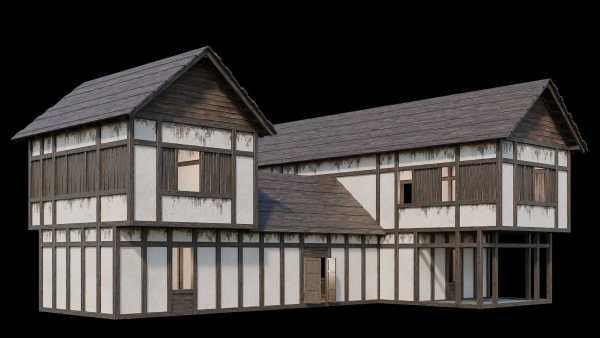 Medieval Village Pack  - 6 Assets - 4K Textures Game Ready