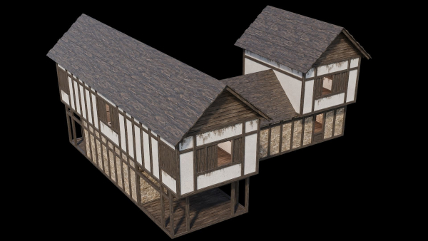Medieval Village Pack  - 6 Assets - 4K Textures Game Ready