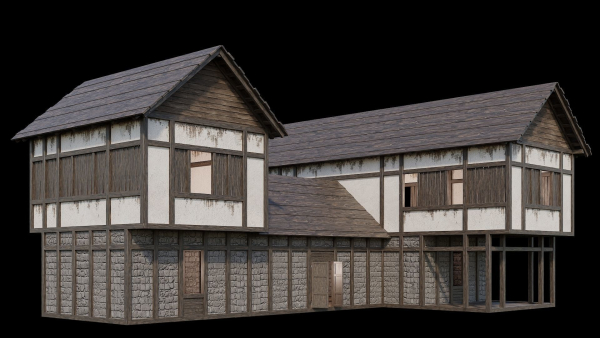 Medieval Village Pack  - 6 Assets - 4K Textures Game Ready