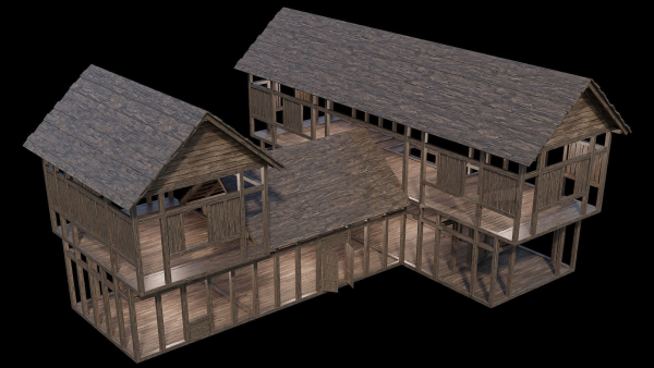 Medieval Village Pack  - 6 Assets - 4K Textures Game Ready