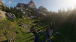 Medieval Village Scene