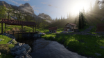 Medieval Village Scene