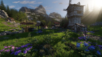 Medieval Village Scene