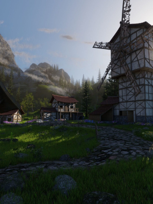 medieval-village-scene-3d-model-6fb928b527
