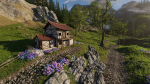 Medieval Village Scene