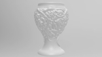 Medusa Gorgon vase 3d print model