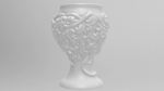 Medusa Gorgon vase 3d print model